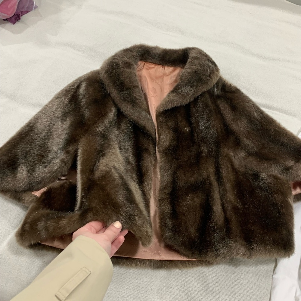 Brown Teddy Fur Jacket - Classic Women's Coat